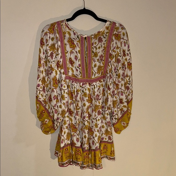 Rachel Zoe Floral Blouse - Yellow and Pink - Picture 3 of 4